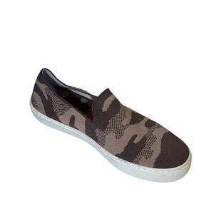 Single Left Shoe Only ROTHY'S Camo Slip-On SneakerWomen Size 9 Multicolor NWOB